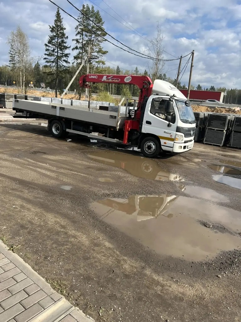 Доставка своим манипулятором UNIC