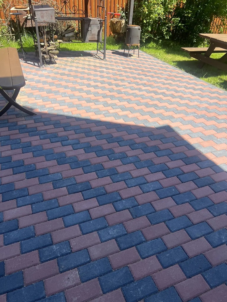 Укладка покрытия (пример)